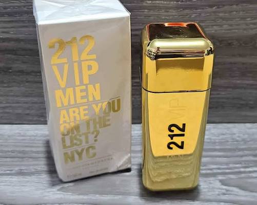 212 VIP Men EDT 100ml Gold ( A Grade ) - Image 2