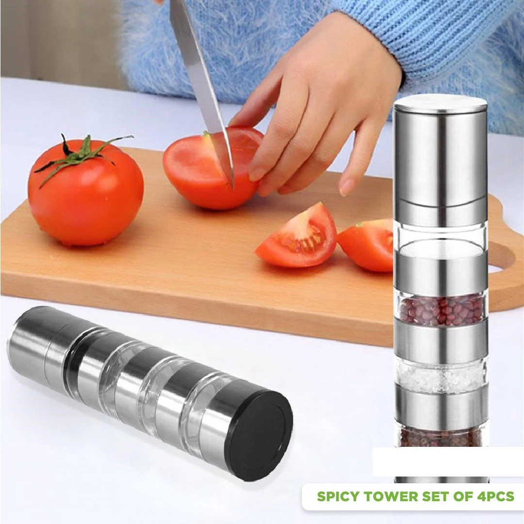 Spicy Tower Set of 4 pcs