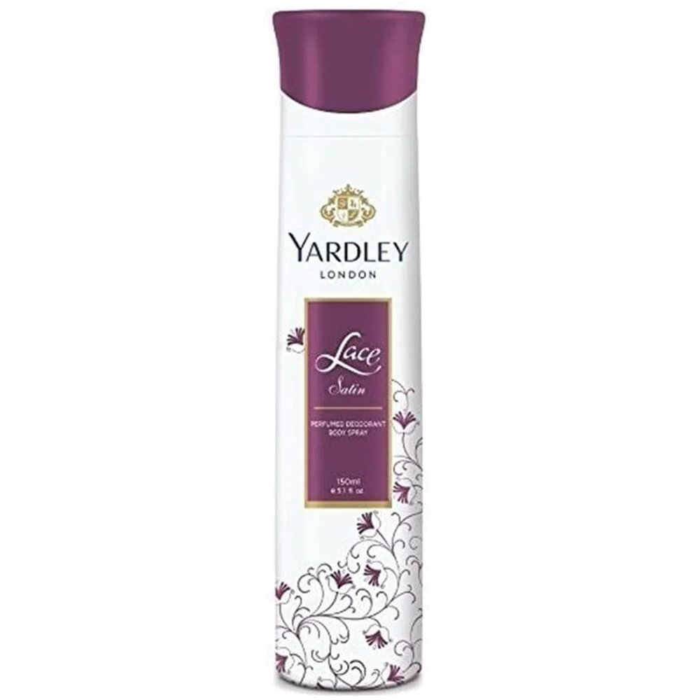Yardley Lace Satin Women's Body Spray -150ml