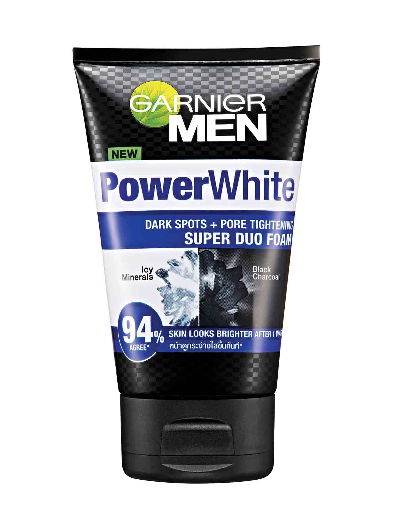Garnier Men Turbo Light Face Wash Power White Double Action - 100ml