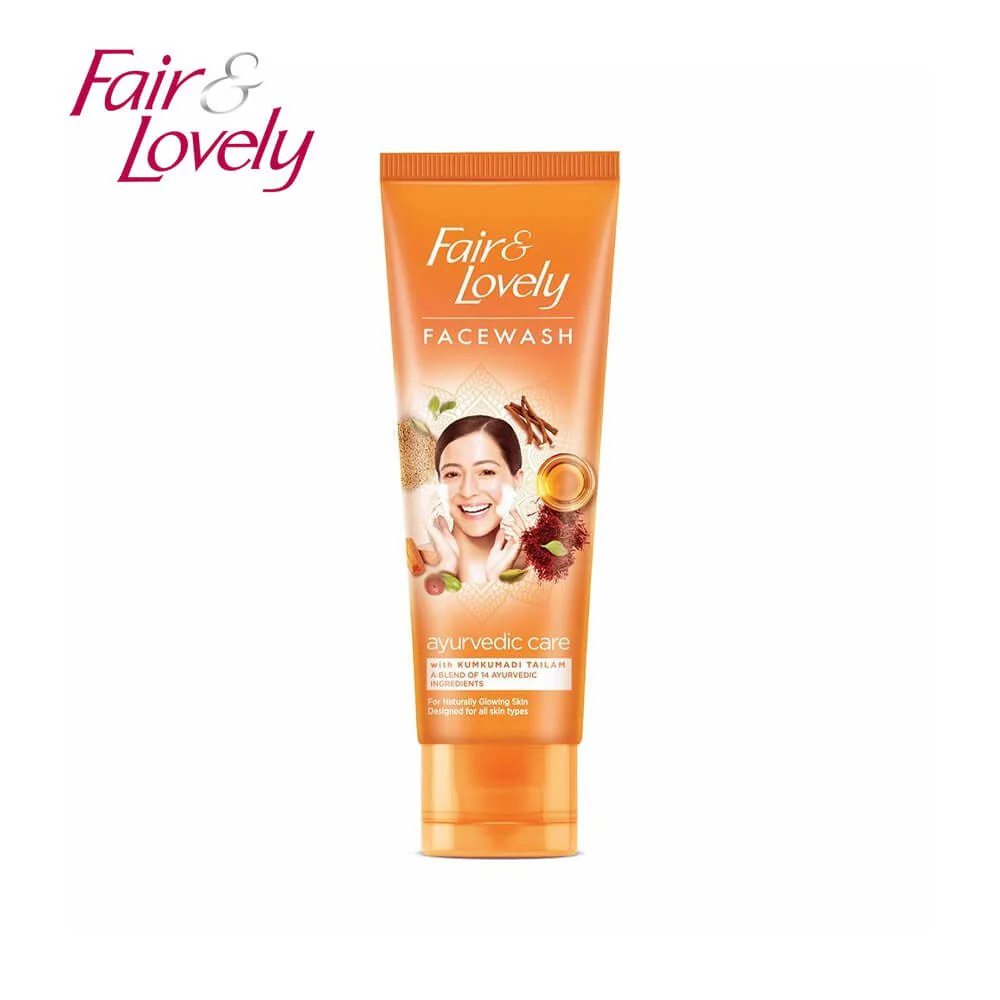 Glow & Lovely Ayurvedic Care Facewash - 50g