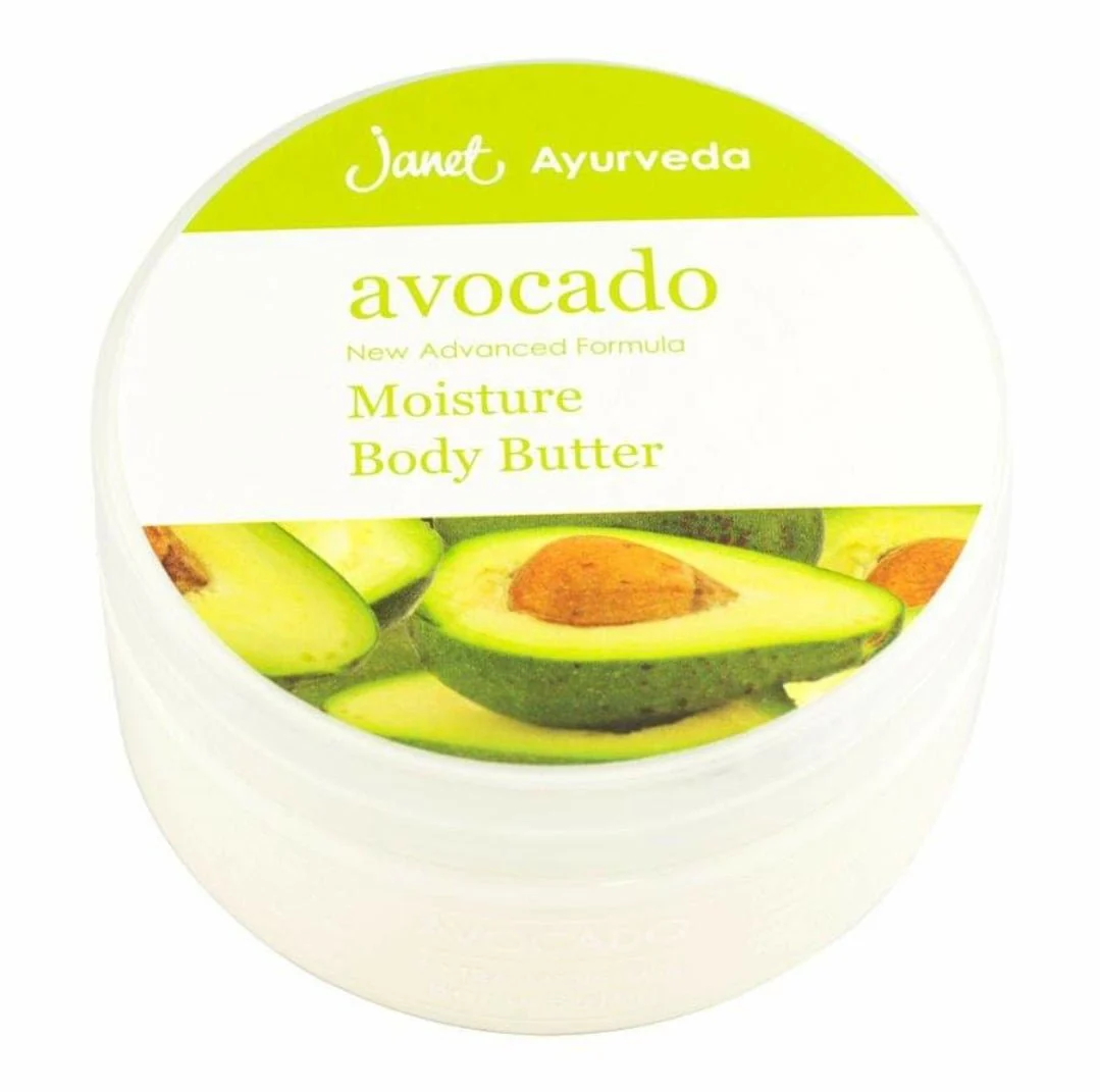 Janet Ayurveda Avocado Moisture Body Butter 225ml