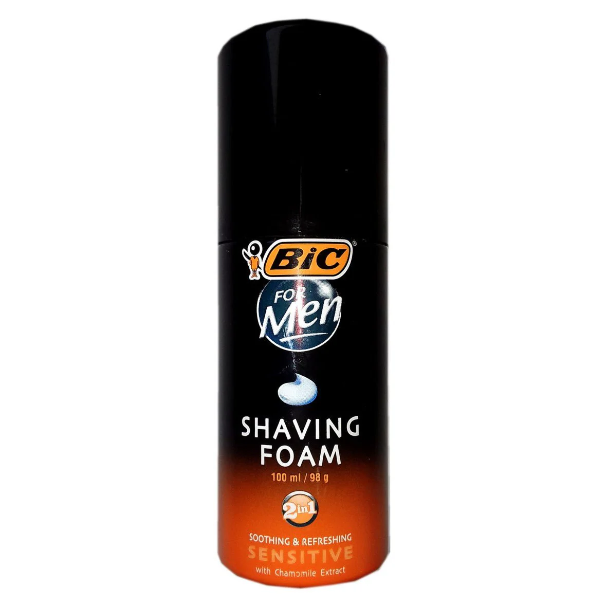 bic for men shaving foam sensitive - 250ml