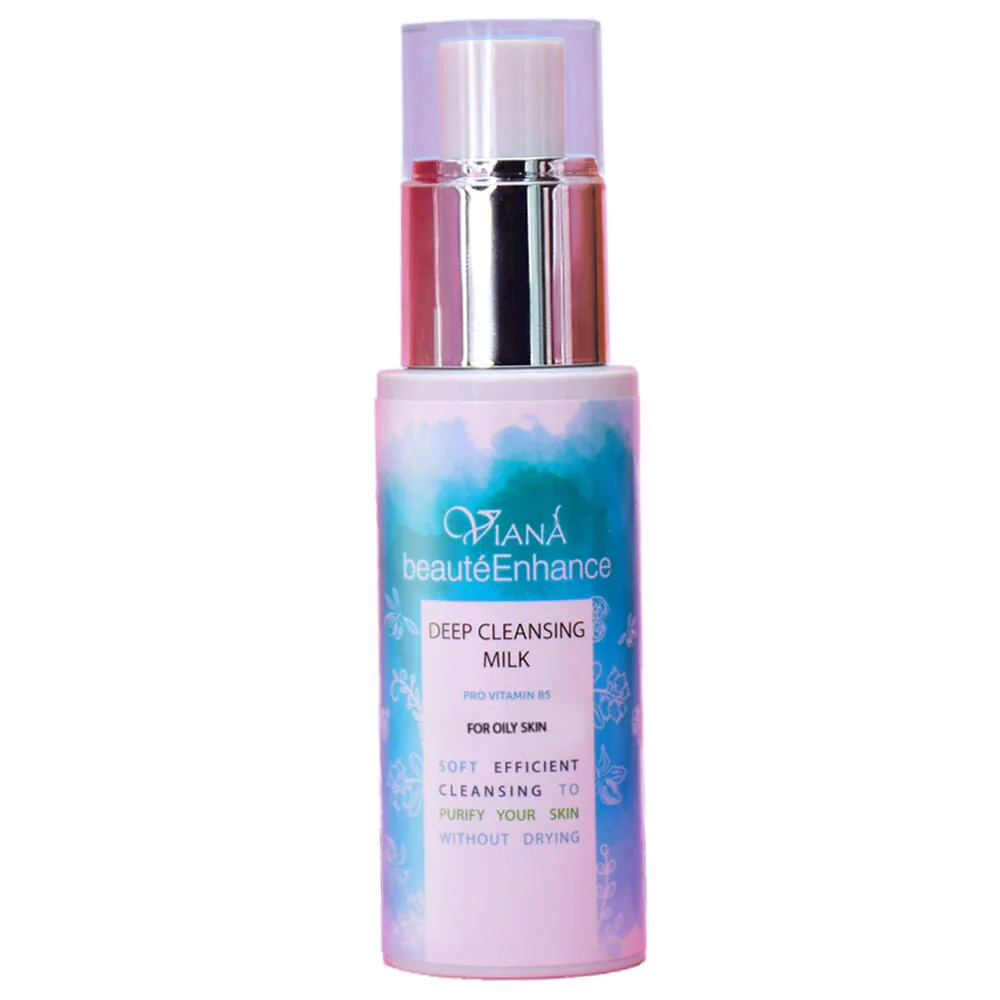 Viana Beauté Enhance Normal To Dry Skin Deep Cleansing Milk - 100ml