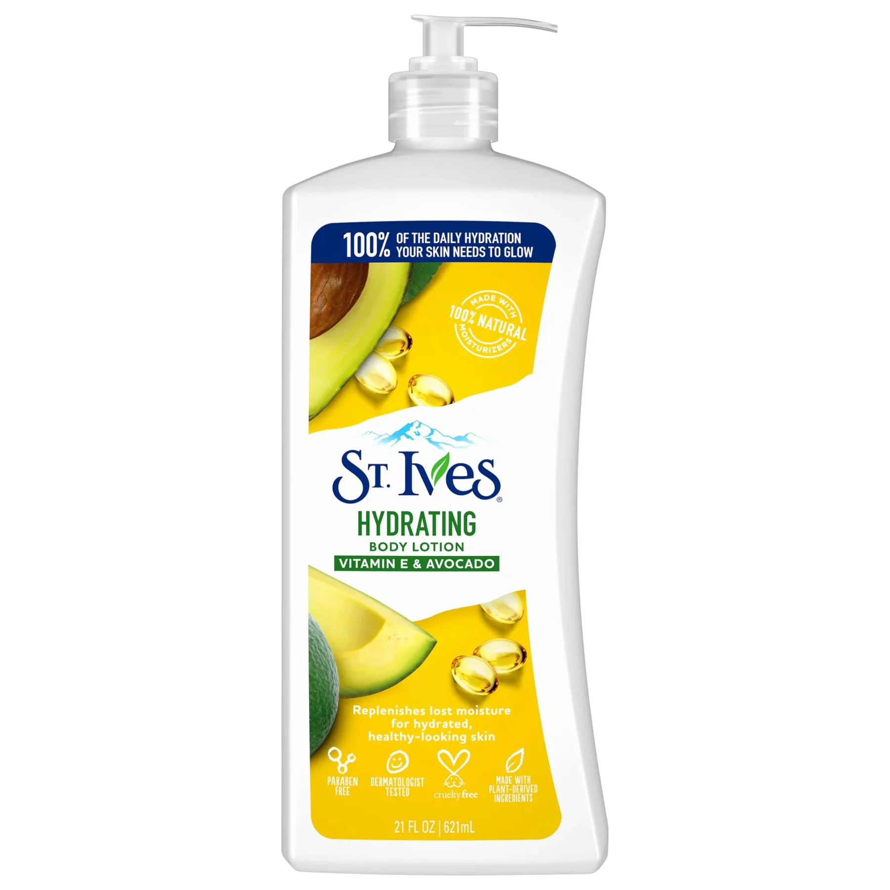 St Ives Hydrating Body Lotion 621ml