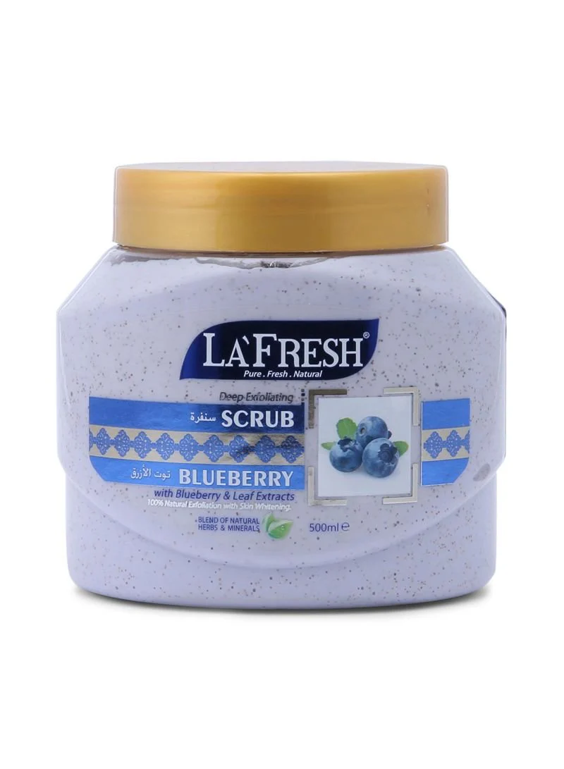 La Fresh Blueberry Scrub Face & Body Scrub Skin Care - 500ml