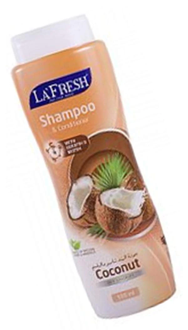 La' Fresh Shampoo and Conditioner With Keratin & Biotin - 500ml
