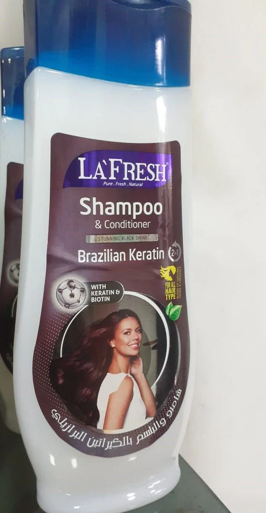 La' Fresh Shampoo & Conditioner Brazilian Keratin - 500ml