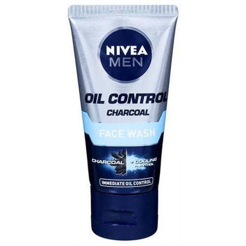 NIVEA Men Face Wash for Oil control charcoal - 50g