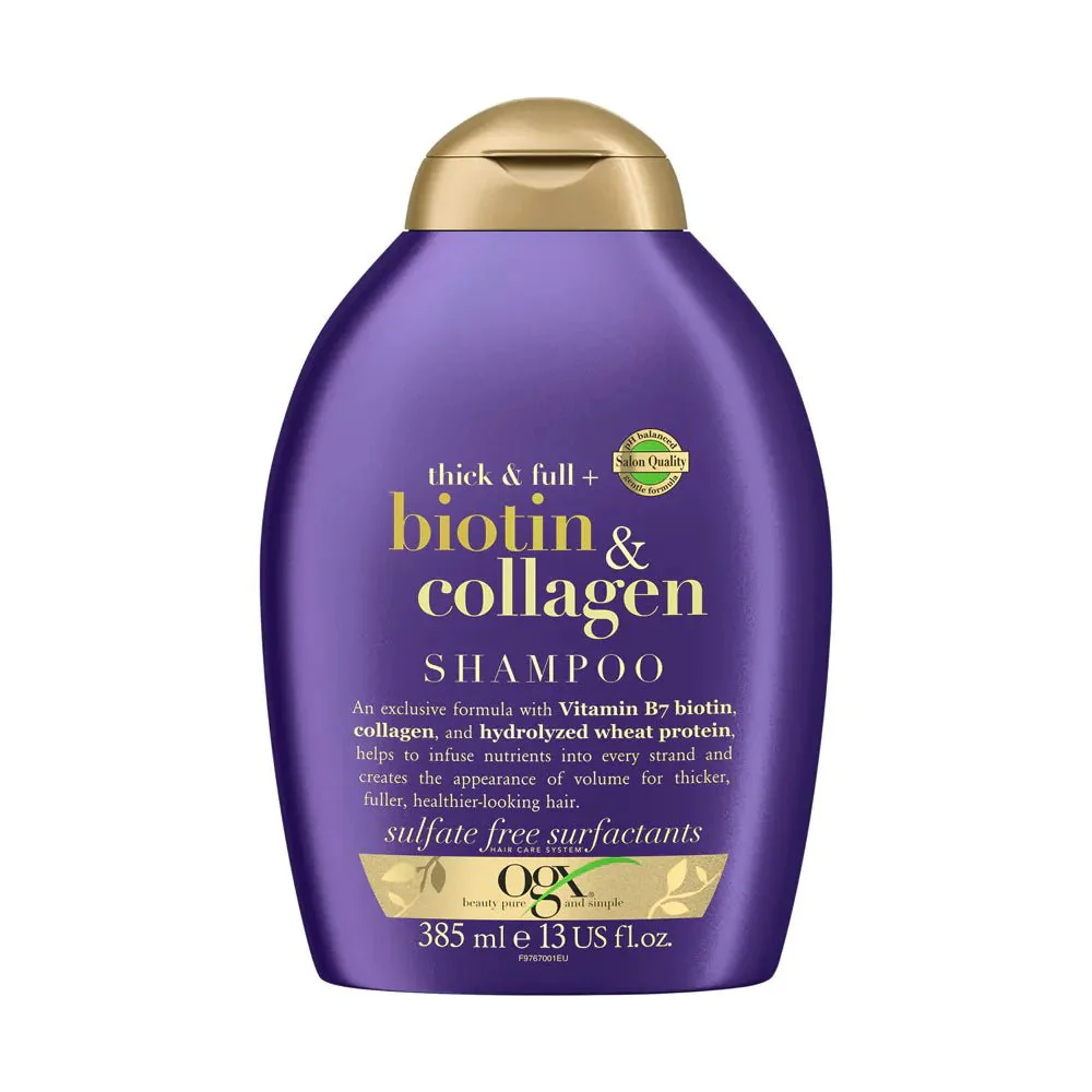 OGX Biotin Collagen Shampoo - 385ml