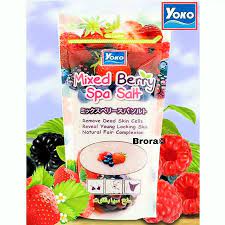 Yoko Mixed Berry Spa Salt - 300g