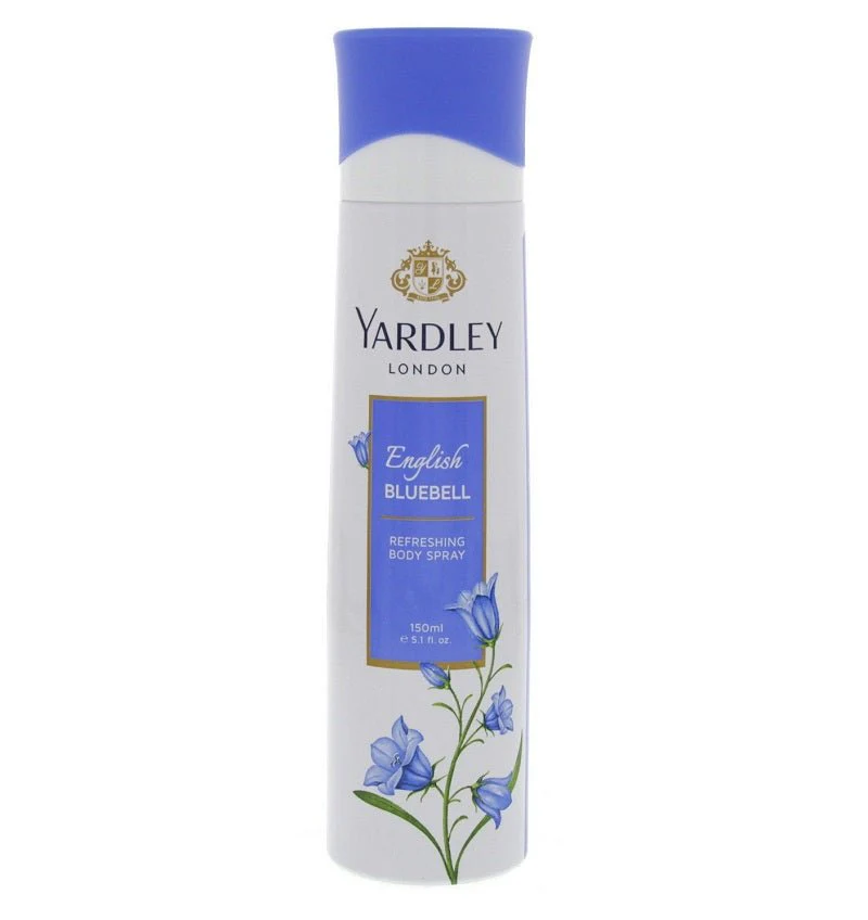 Yardley english bluebell body spray 150ml
