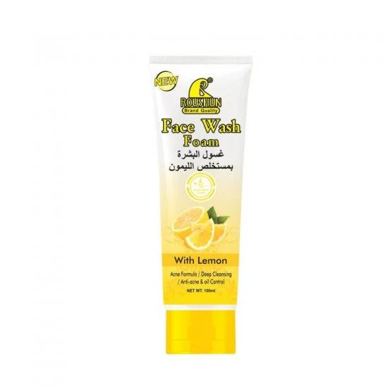 Roushun Lemon Extract Foam Face Wash - 100ml