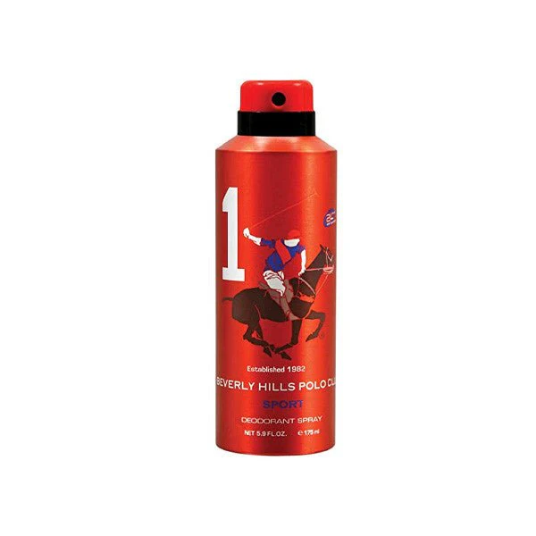 Beverly hills polo club sport 1 deodorant body spray 175ml