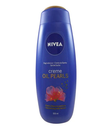 Nivea oil pearls cherry blossoms shower cream 500ml