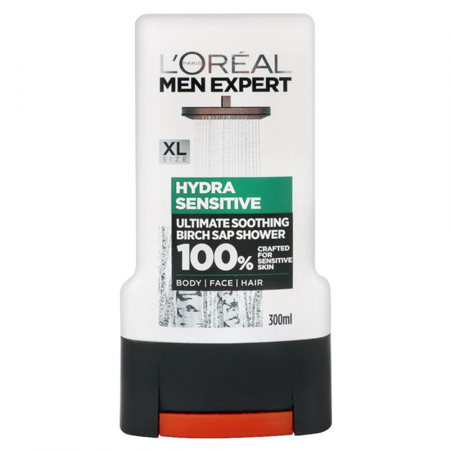 Loreal Men Expert Hydra Sensitive Birch Sap Shower Gel - 300ml