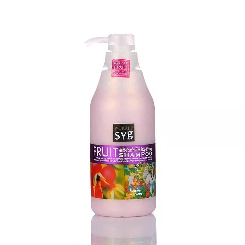 Wokali syg fruit anti dandraff and stop itching shampoo 500ml