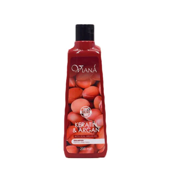 Viana Keratin And Argan Shampoo - 200ml
