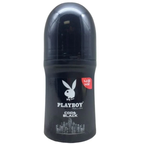 Playboy cool black roll on 50ml