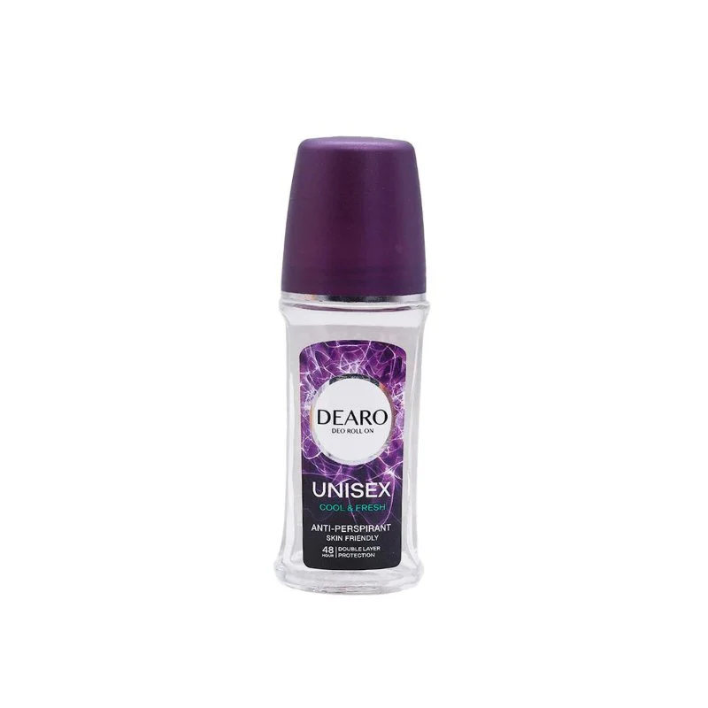 Dearo unisex cool and fresh antiperspirant deo roll on - 50ml