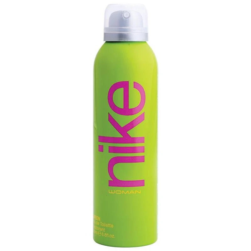 Nike women green eau de toilette deodorant 200ml