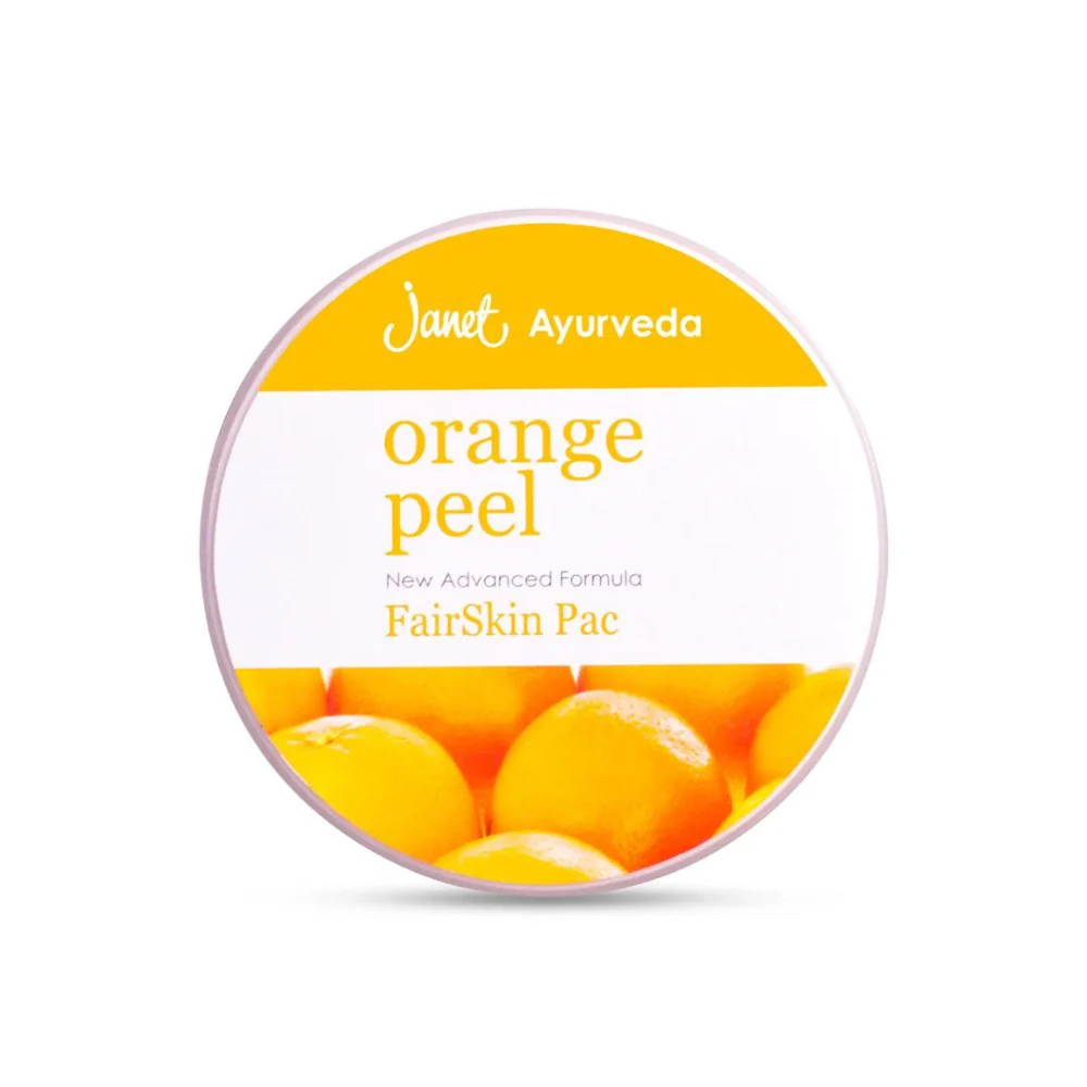 Janet Ayurveda Orange Peel Fair Skin Pac 225ml
