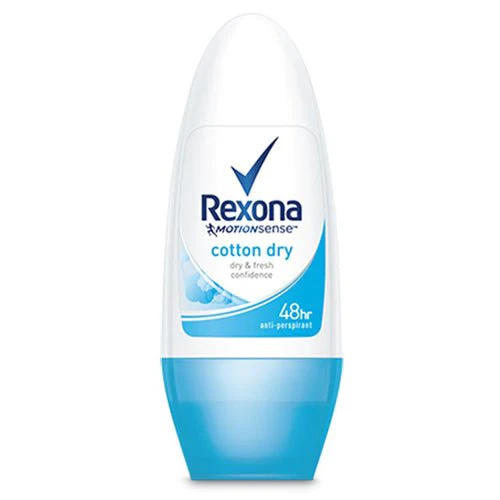 Rexona women cotton dry antiperspirant roll on - 50ml