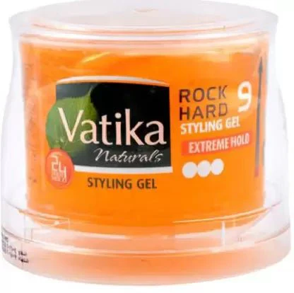 Vatika rock hard 9 extreme hold styling hair gel 250ml