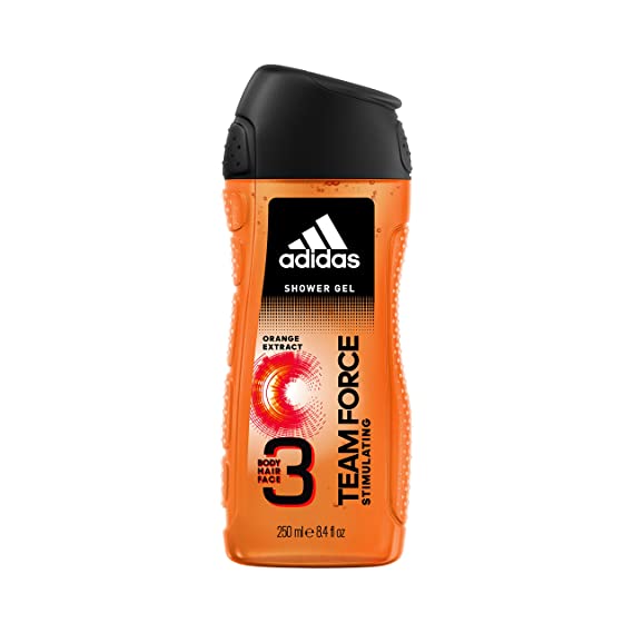 Adidas Team Force 3 in 1 Shower Gel - 250ml