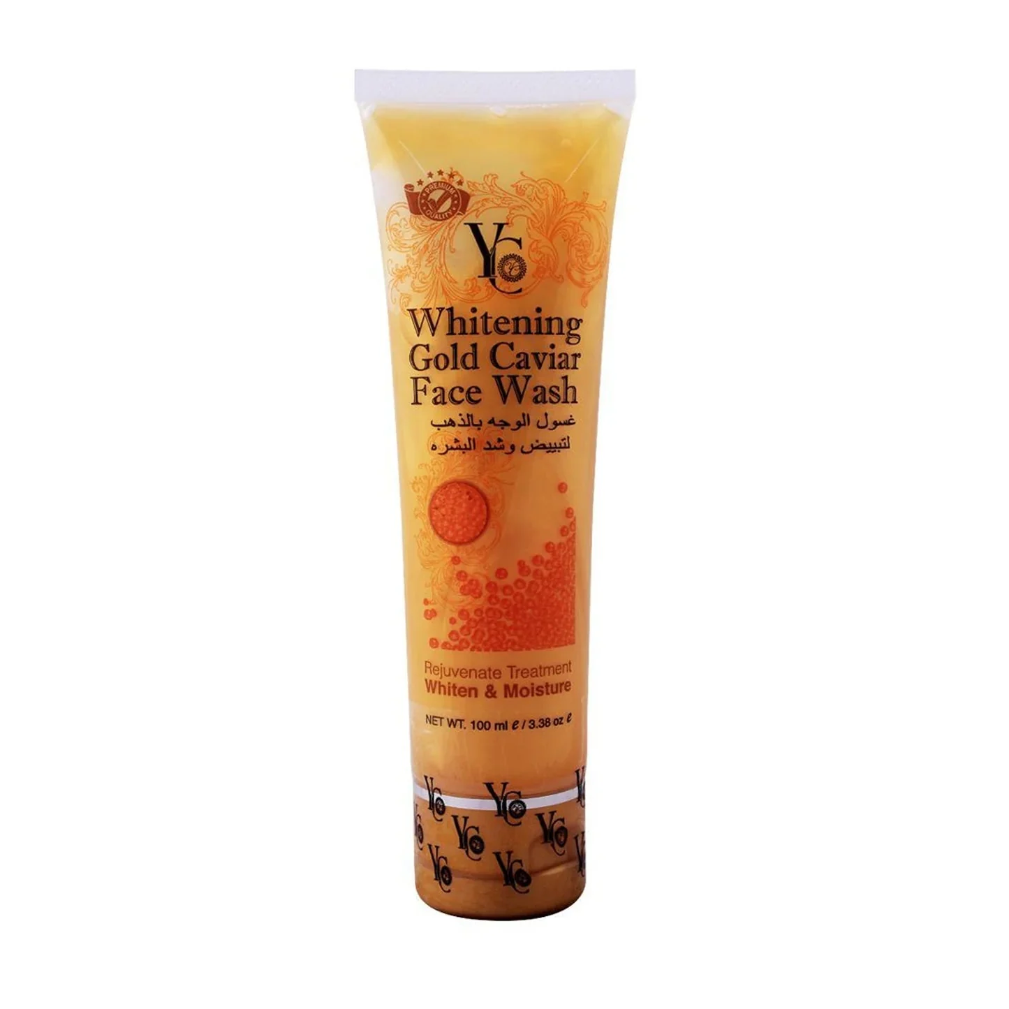 YC Whitening Gold Caviar Face Wash - 100g