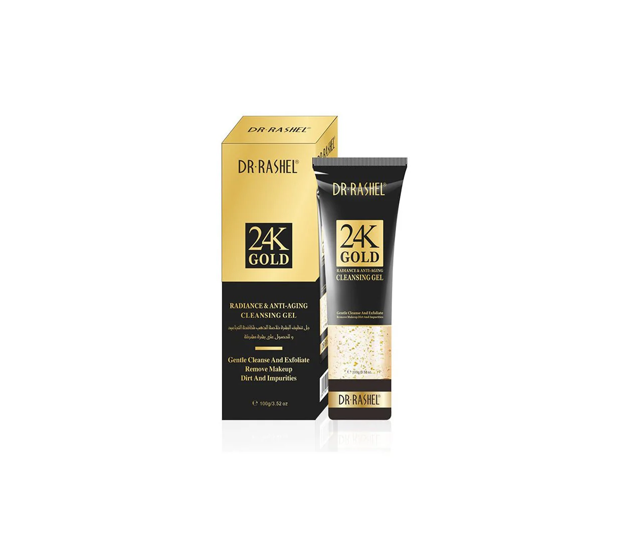 Dr. Rashel 24K Gold Radiance & Anti-Aging Cleansing Gel - 100ml