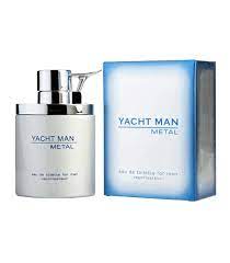 Yacht Man Metal  Eau De Perfume for Men - 100 ml