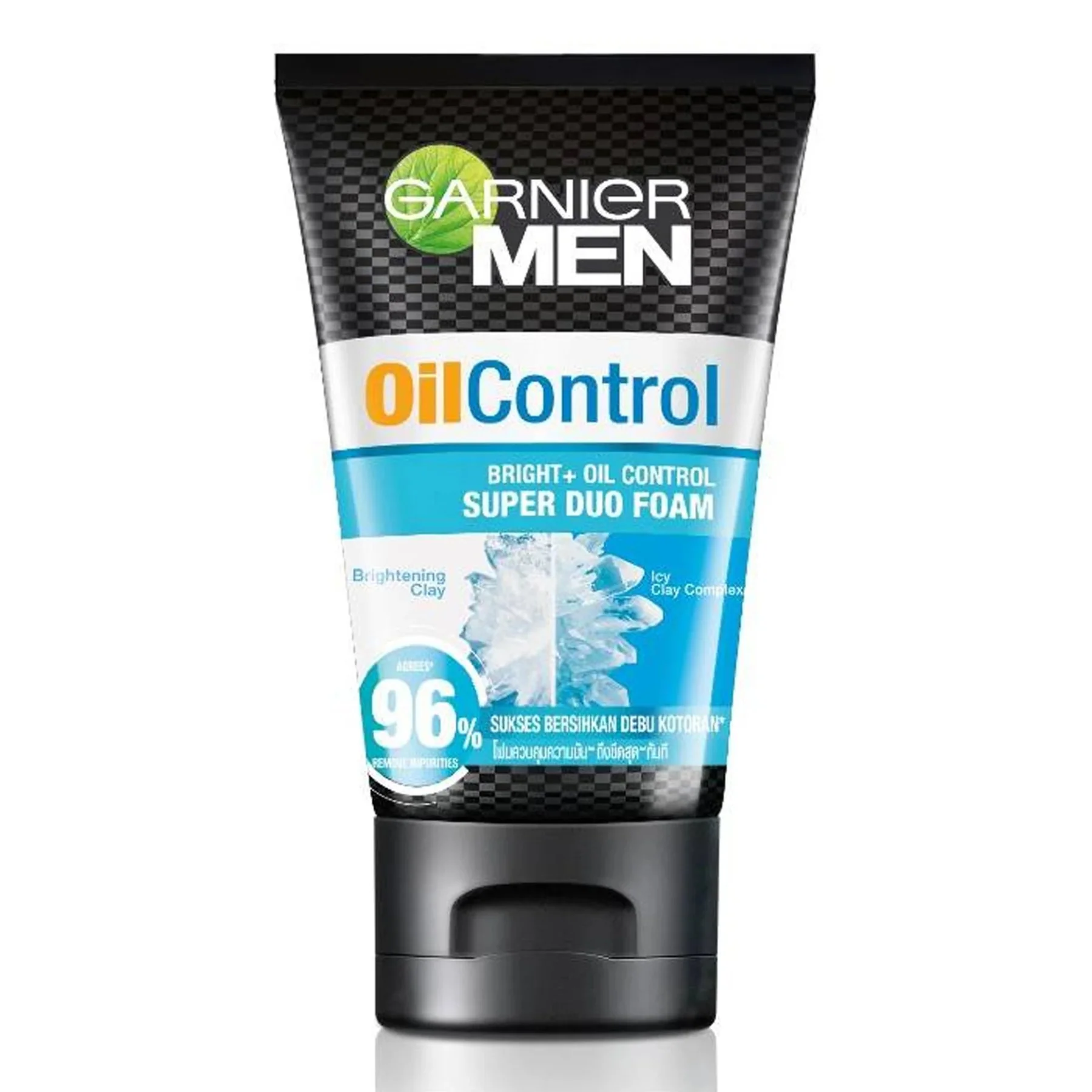 Garnier Men Oil Control Bright + Oil Control Super Duo Foam - 100ml