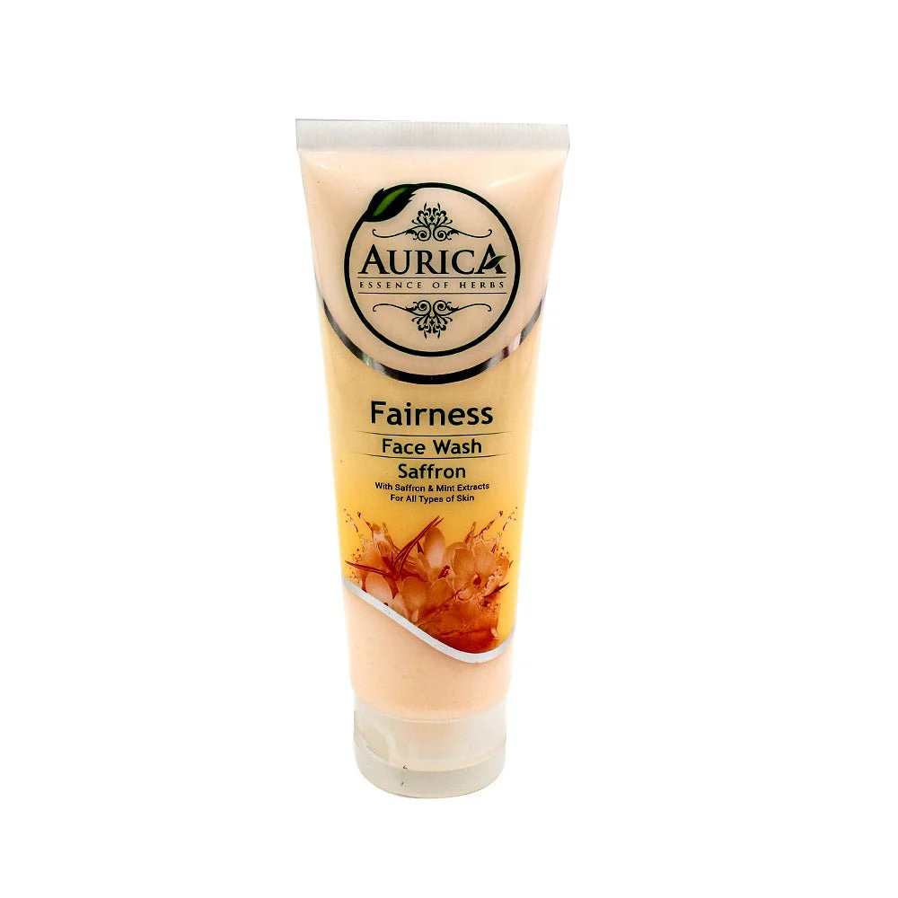 Aurica Saffron Fairness Face Wash - 100ml