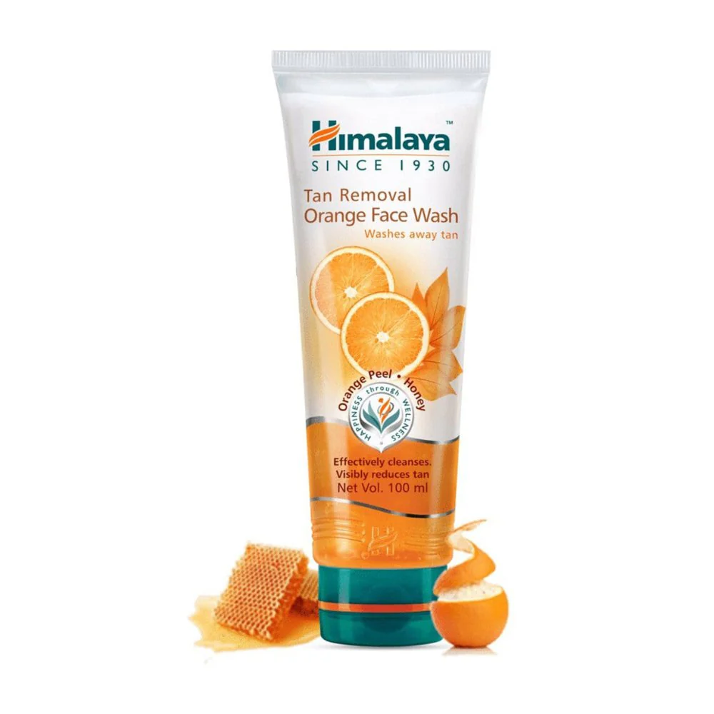 Himalaya Tan Removal Orange Face Wash - 100ml