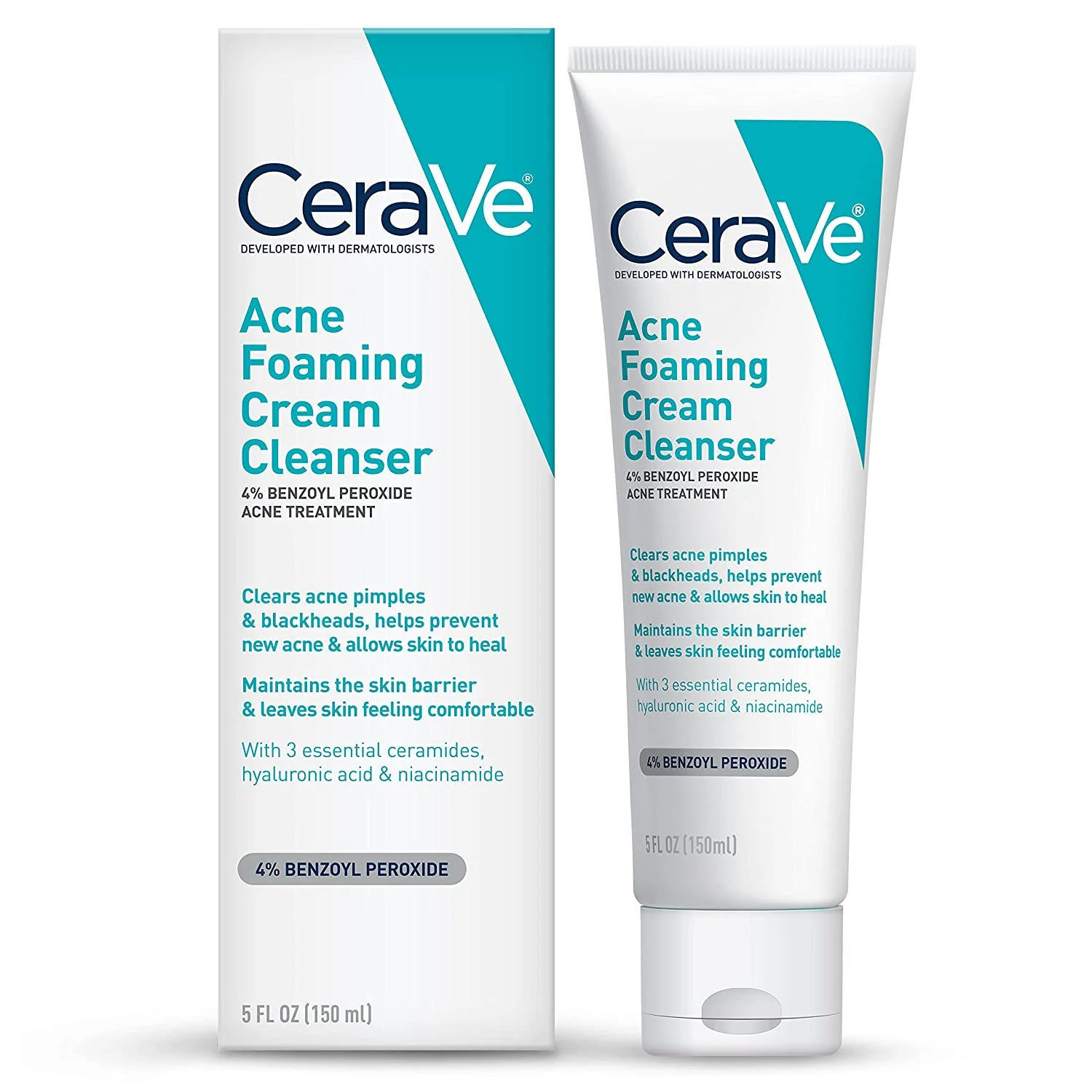 CeraVe Acne Foaming Cream Cleanser - 150ml (Canada)