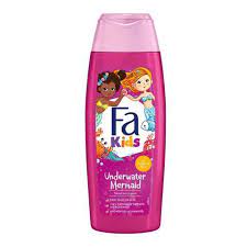 Fa Kids Underwater Mermaid Sweet Berry Scent Shower Gel And Shampoo - 250ml
