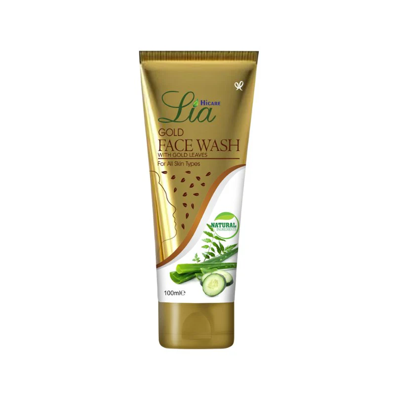 Lia  Gold Face Wash - 100ml