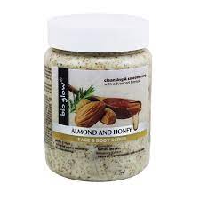 Bio Glow Almond And Honey Face And Body Scrub - 500ml