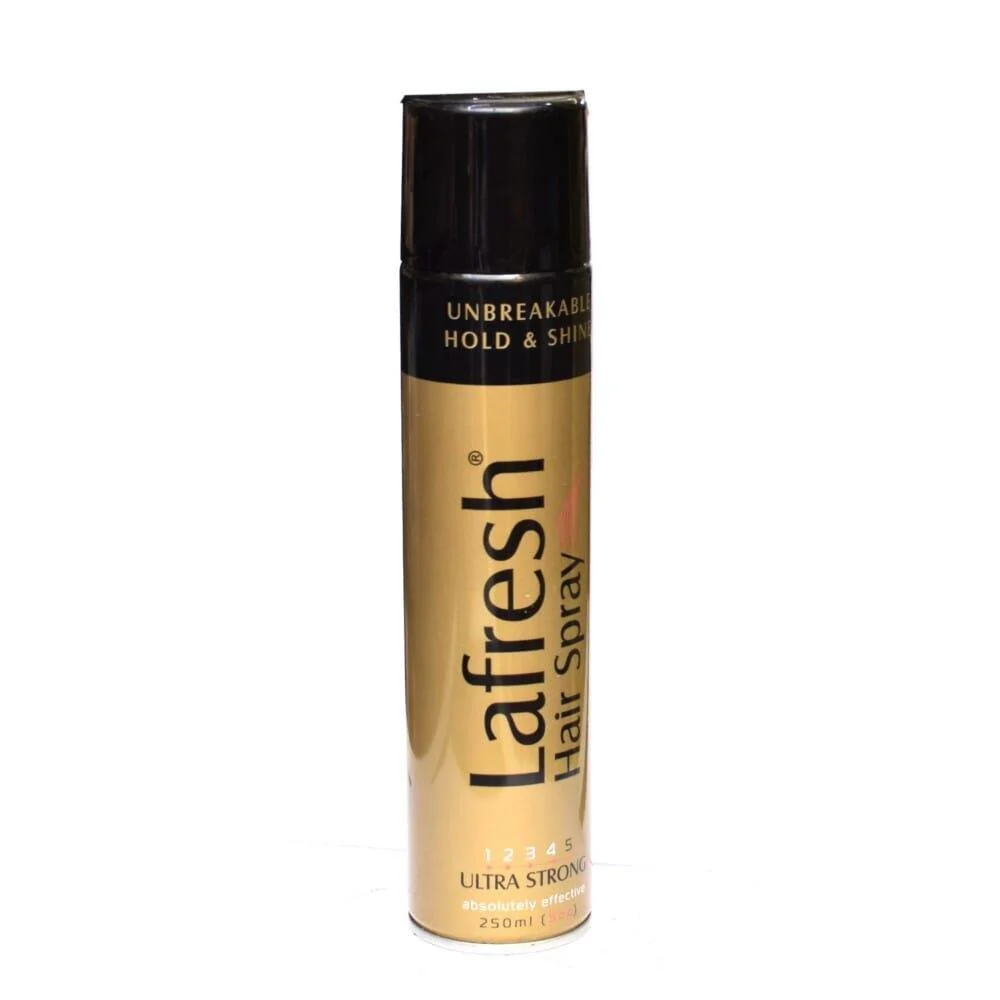 La' Fresh Unbreakable Hold And Shine Ultra Strong Hair Spray - 500ml