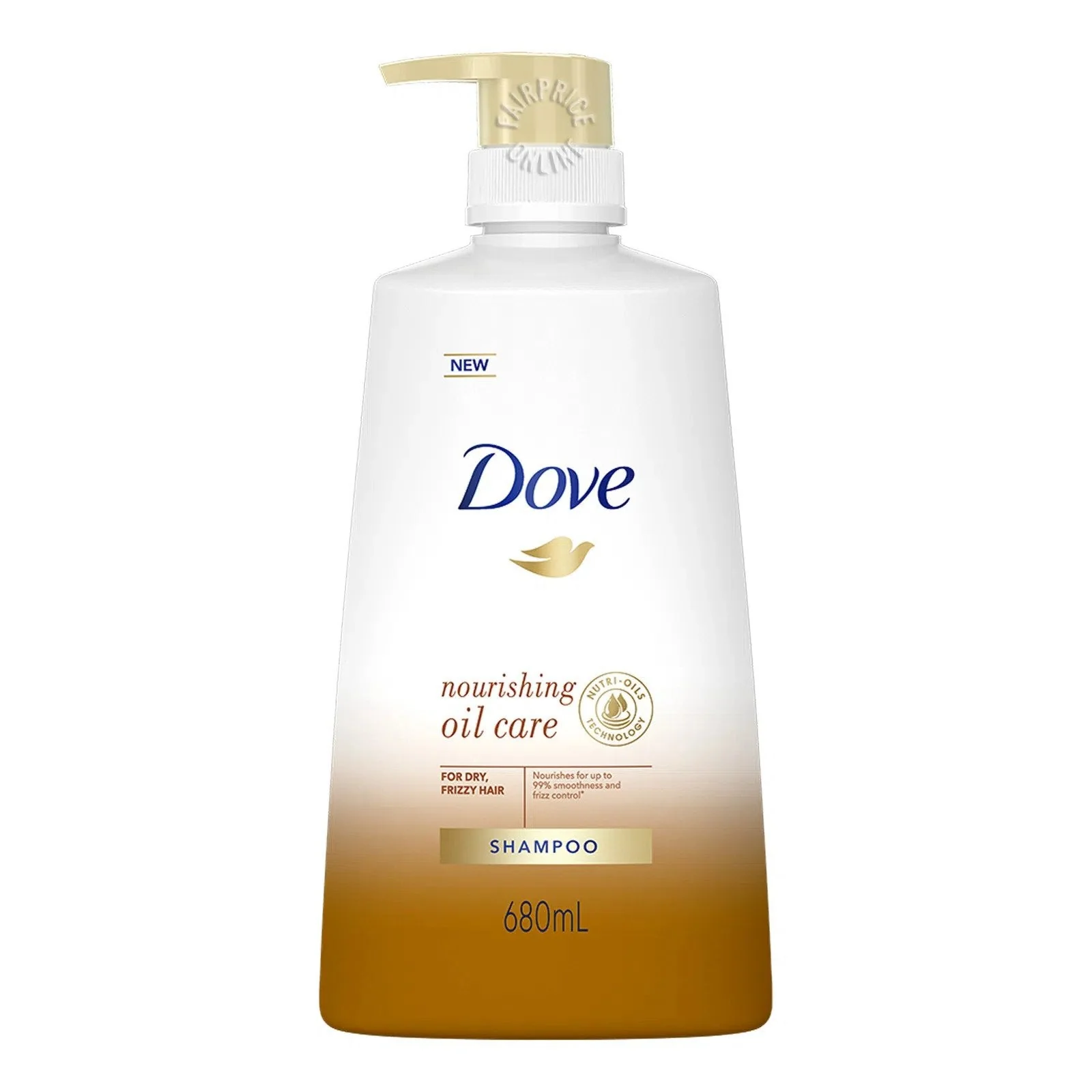 Dove Nourishing Oil Care Shampoo - 680ml