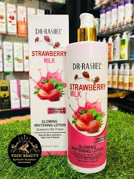 Dr. Rashel Strawberry Milk Glowing Whitening Lotion - 452ml