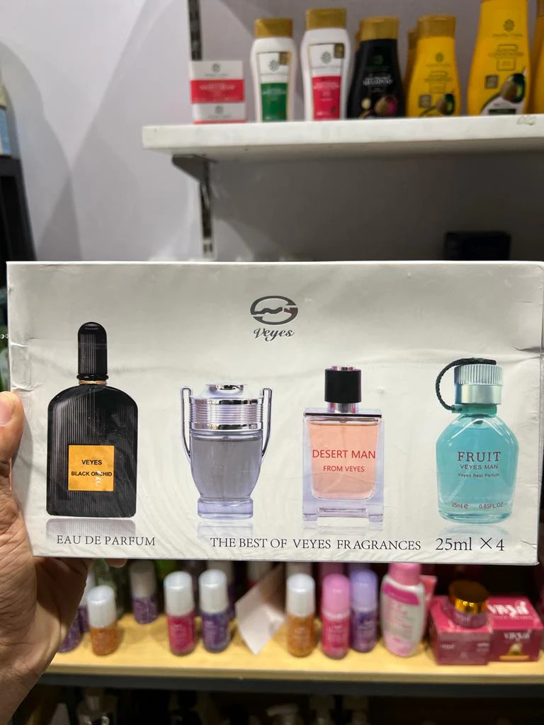 Veyes Fragrances - 4 in 1 Gift Pack - Type 8 (W1250) (25ml X 4) Dubai