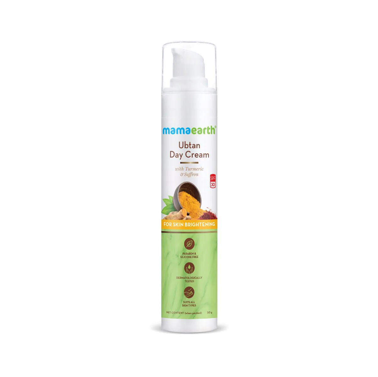 Mama Earth Ubtan Day Cream - 50g
