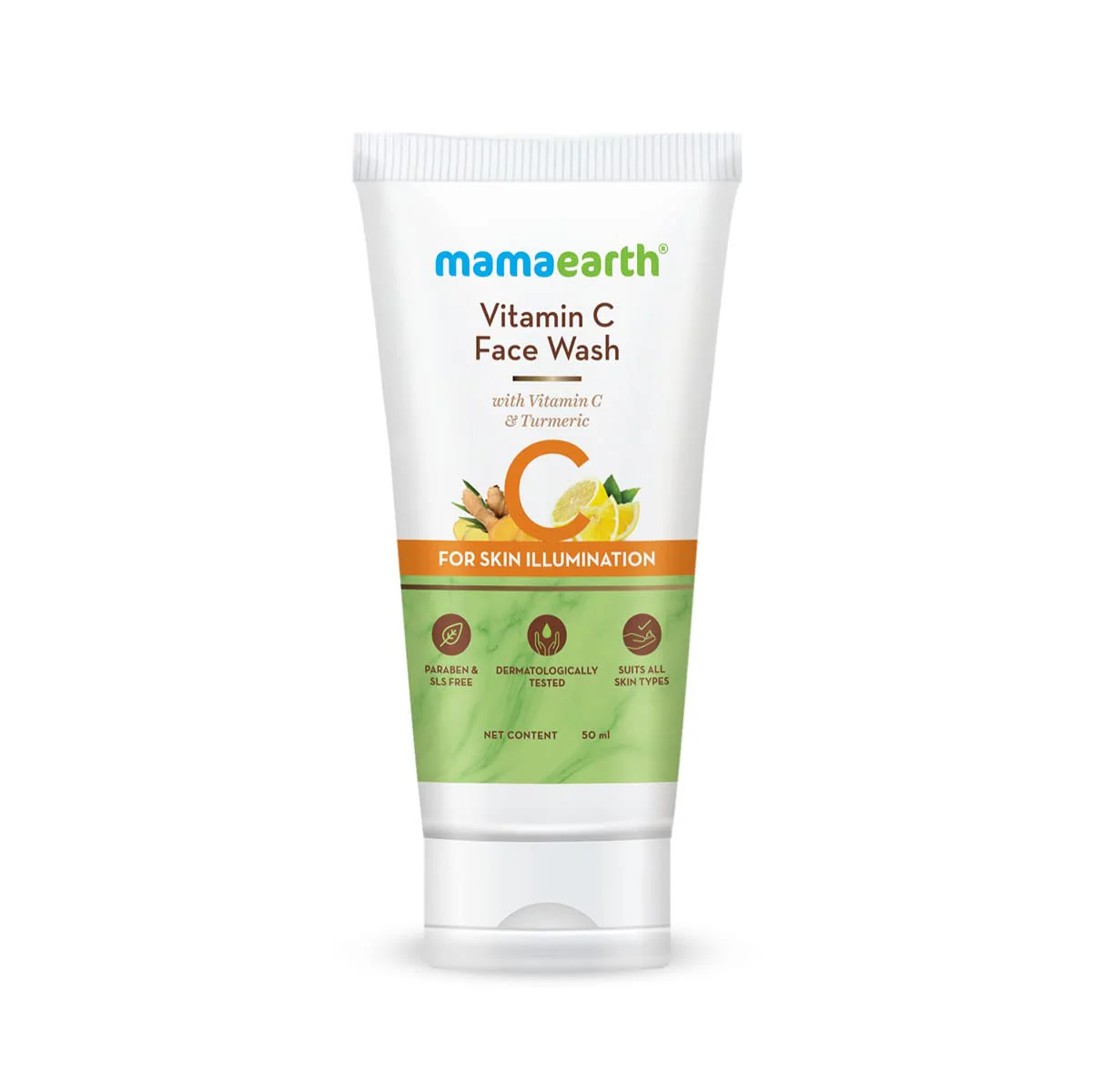 Mama Earth Vitamin C Face Wash - 50ml