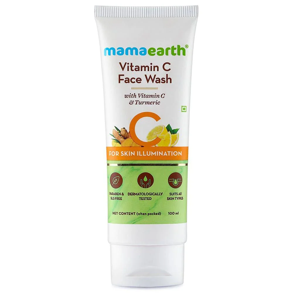 Mama Earth Vitamin C Face Wash - 100ml