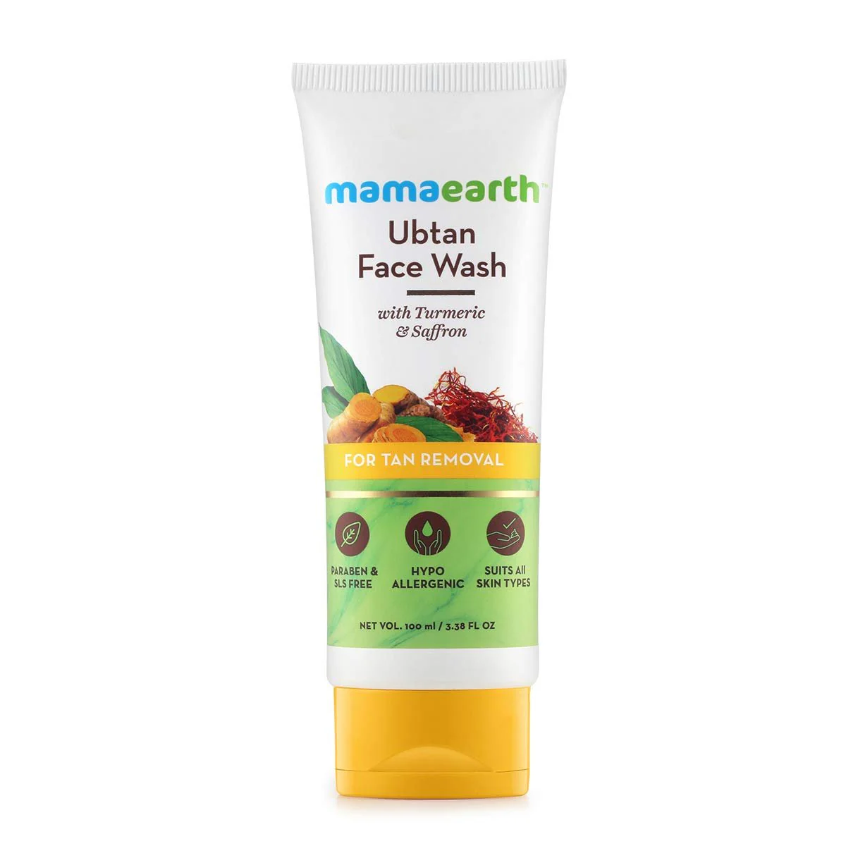 Mama Earth Ubtan Face Wash - 100ml