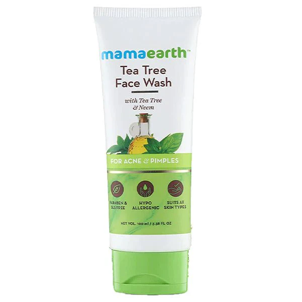 Mama Earth Tea Tree Face Wash 100ml