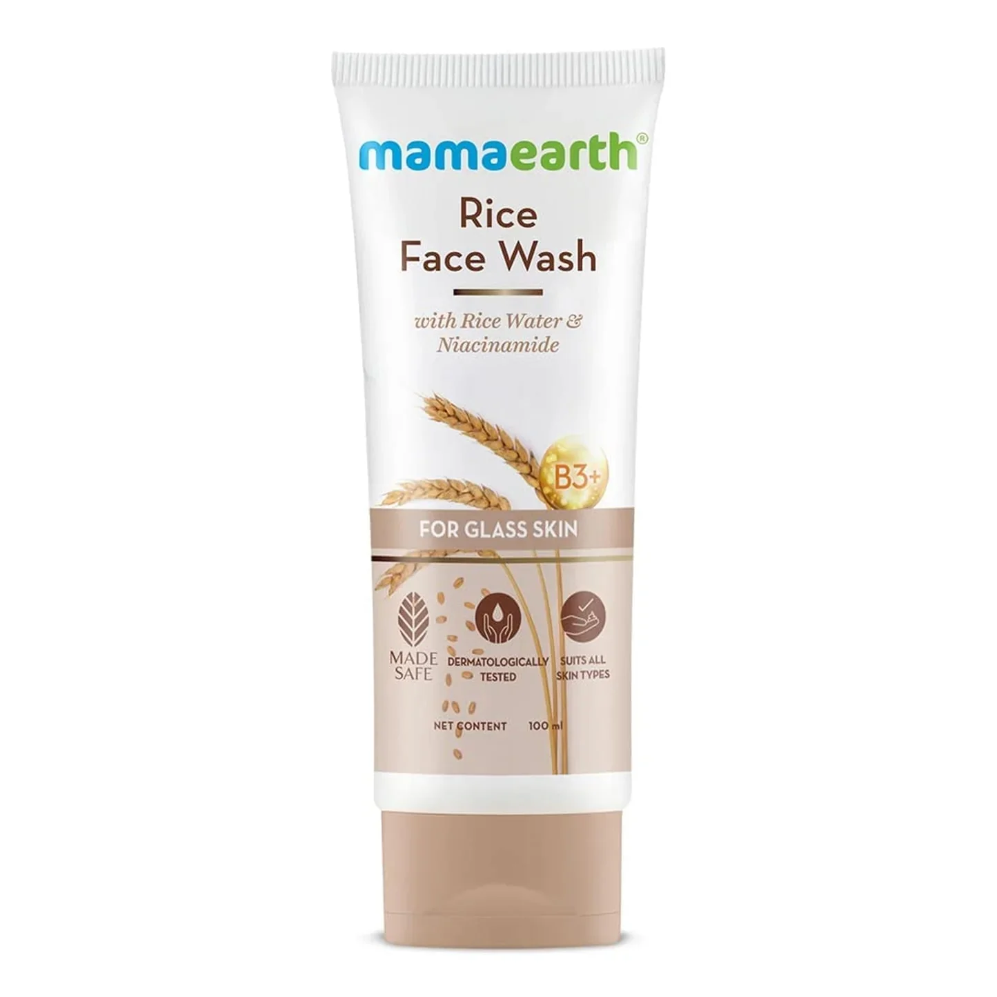 Mama Earth Rice Face Wash - 100ml