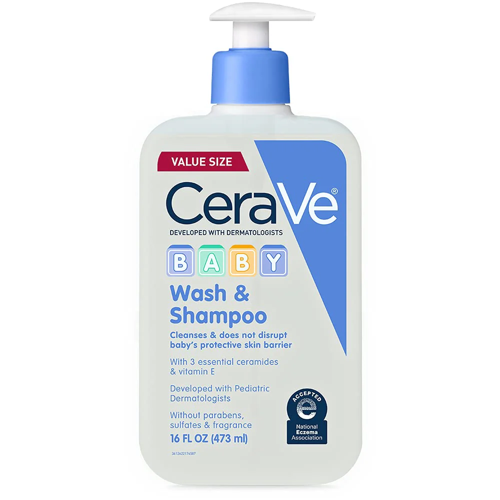 CeraVe Baby Wash And Shampoo-237ml (Canada)